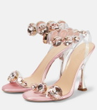 Giambattista Valli Diamond Clash embellished sandals
