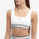 Casablanca Women's Sports Bra in White