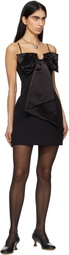 Marc Jacobs Black Bow Minidress