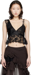 Collina Strada Black Dahlia Tank Top