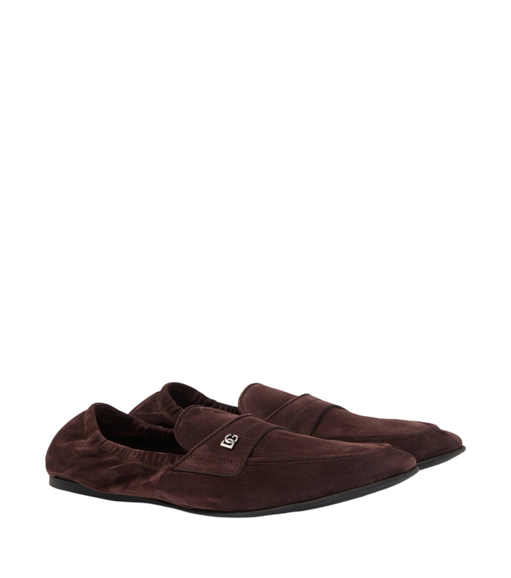 Photo: Dolce&Gabbana DG suede loafers