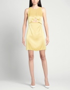 Nanushka Womens Mini dress Pastel in Yellow