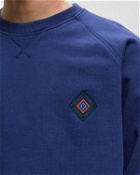 By Parra Diamond Block Logo Crew Neck Sweatshirt Blue - Mens - Sweatshirts