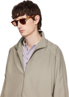 Maison Kitsuné Brown A. Society Edition Camille Sunglasses