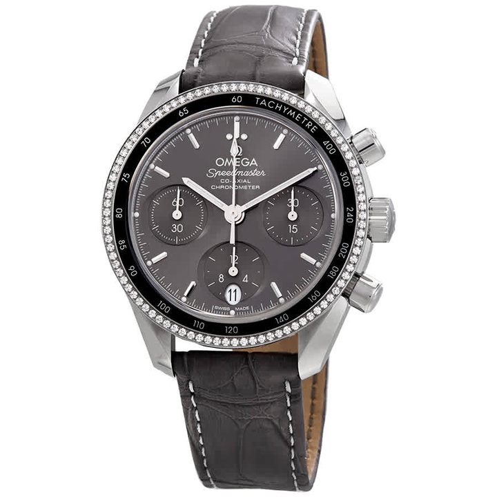 Photo: Omega Speedmaster Automatic Chronograph Grey Dial Unisex Watch 324.38.38.50.06.001