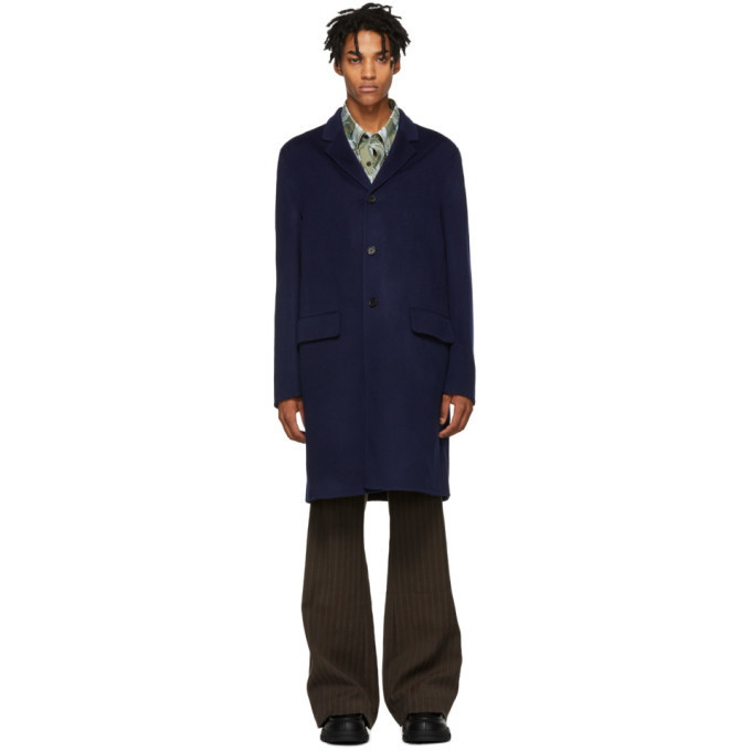 Photo: Acne Studios Blue Matthew Coat