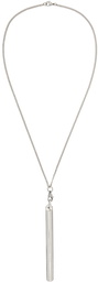 IN GOLD WE TRUST PARIS Silver Pen Necklace