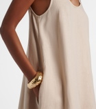 Asceno Capri linen maxi dress