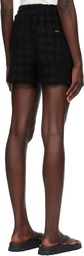 AMIRI Black MA Quad Toweling Shorts