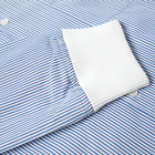 Comme des Garcons SHIRT Ribbed Cuff Stripe Shirt