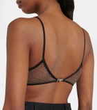 Prada Logo embellished bralette