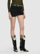 PARIS TEXAS - 60mm Ricky Croco & Python Print Boots