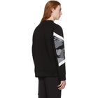 Neil Barrett Black Camo Modernist Sweatshirt