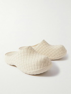 Bottega Veneta - Embossed Rubber Clogs - Neutrals