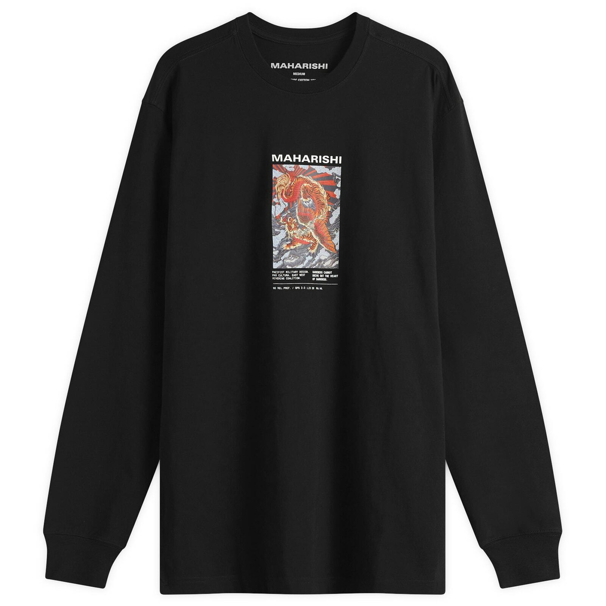 Maharishi Long Sleeve Dragon Tee Maharishi
