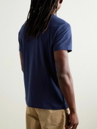 Polo Ralph Lauren - Logo-Print Cotton-Jersey T-Shirt - Blue