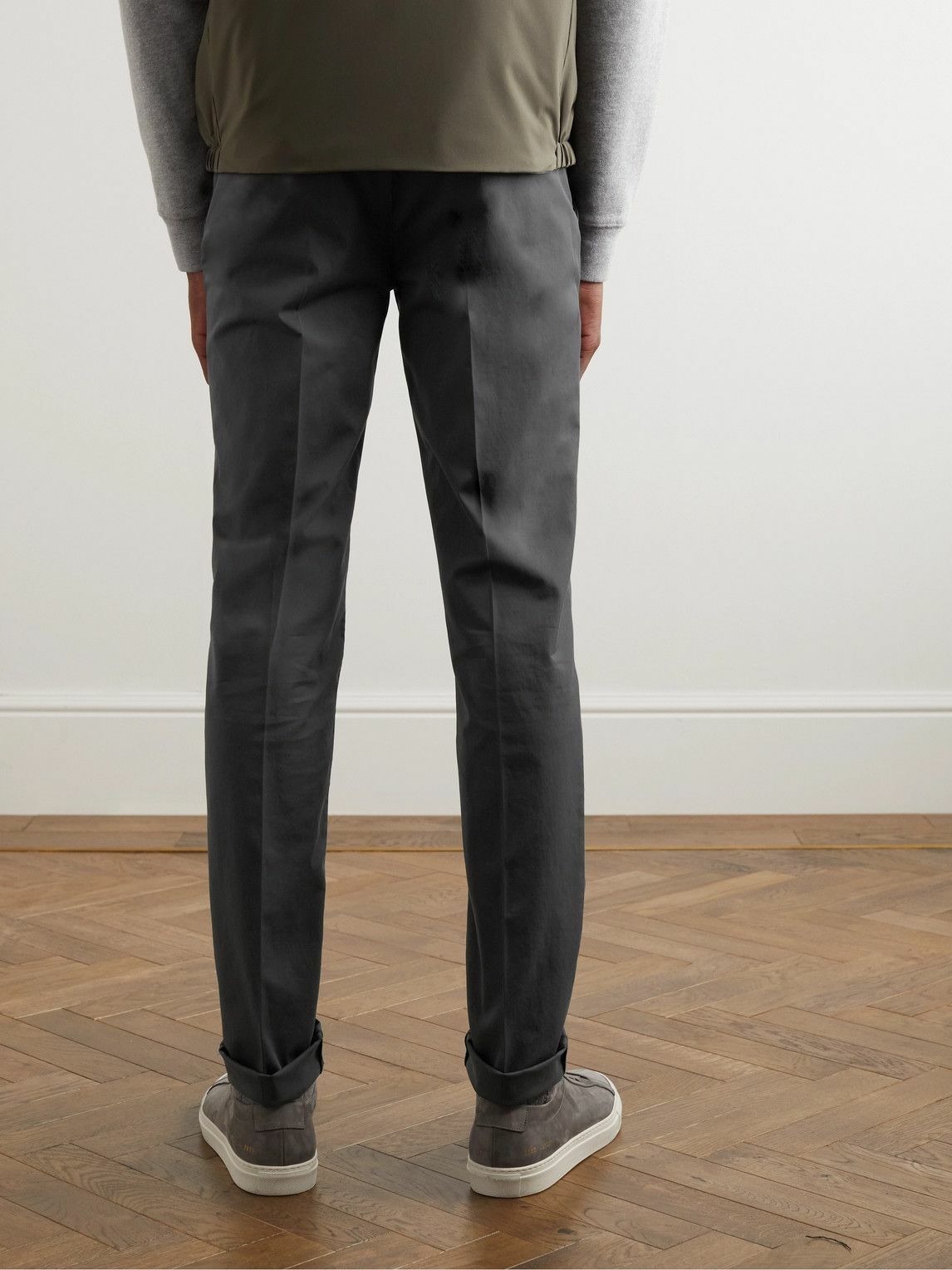 Pantalon Femme INCOTEX Venezia 1951 - Taille 44 - Coton Stretch - Coupe Casual Blanche | Occasion Très Bon état