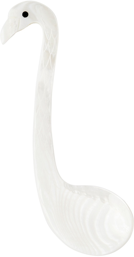 Photo: Gohar Off-White Mother of Pearl Swan Spoon
