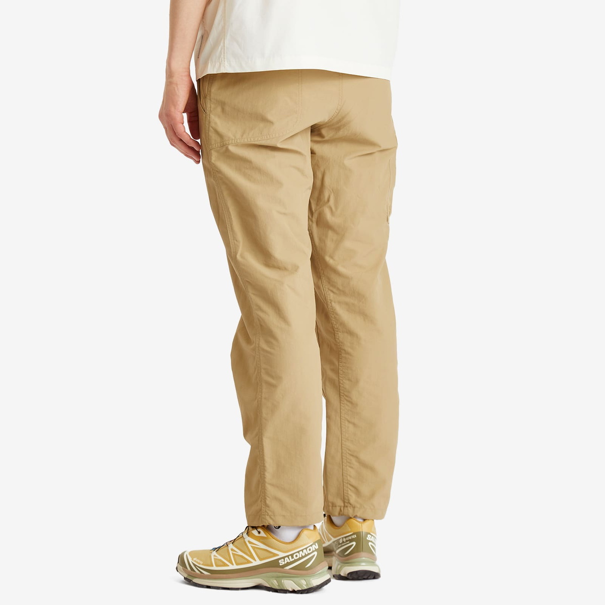 CAYL Men's Multi Pocket Wide Trousers in Beige