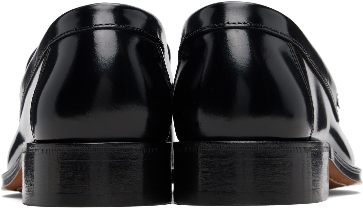 LEMAIRE Black Calfskin Loafers