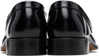 LEMAIRE Black Calfskin Loafers