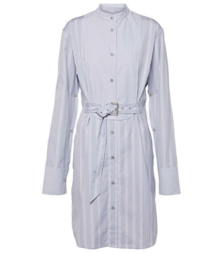 Photo: JW Anderson Striped cotton shirt dress