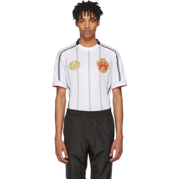 Photo: Versace White Football T-Shirt