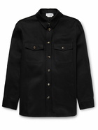 Gabriela Hearst - Everly Cotton-Twill Overshirt - Black