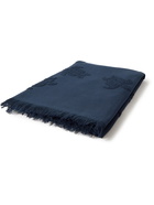 Vilebrequin - Santah Logo-Jacquard Cotton-Terry Towel