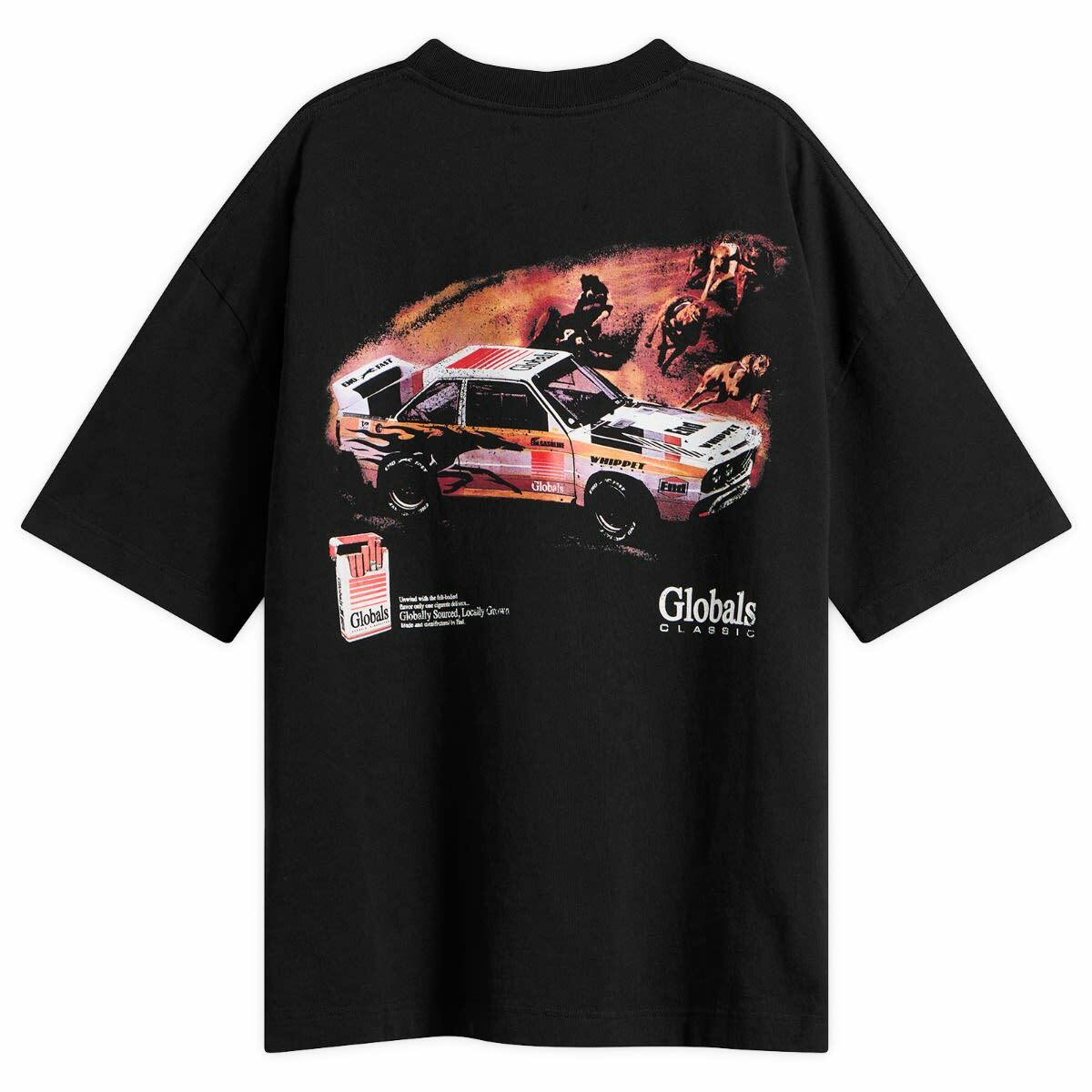END. Hounds T-Shirt in Black