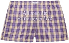 Praying Three-Pack Multicolor Printed Boxers
