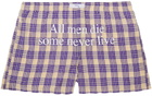 Praying Three-Pack Multicolor Printed Boxers