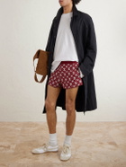 Dries Van Noten - Slim-Fit Jacquard-Knit Shorts - Red