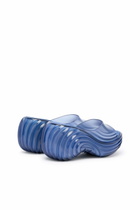 Diesel Platform mule in Melflex - Sandals Womens in Blue