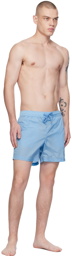 Moncler Blue Patch Swim Shorts