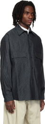 SAGE NATION Blue Vincent Denim Shirt
