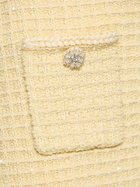 SELF-PORTRAIT - Textured Knit Mini Skirt