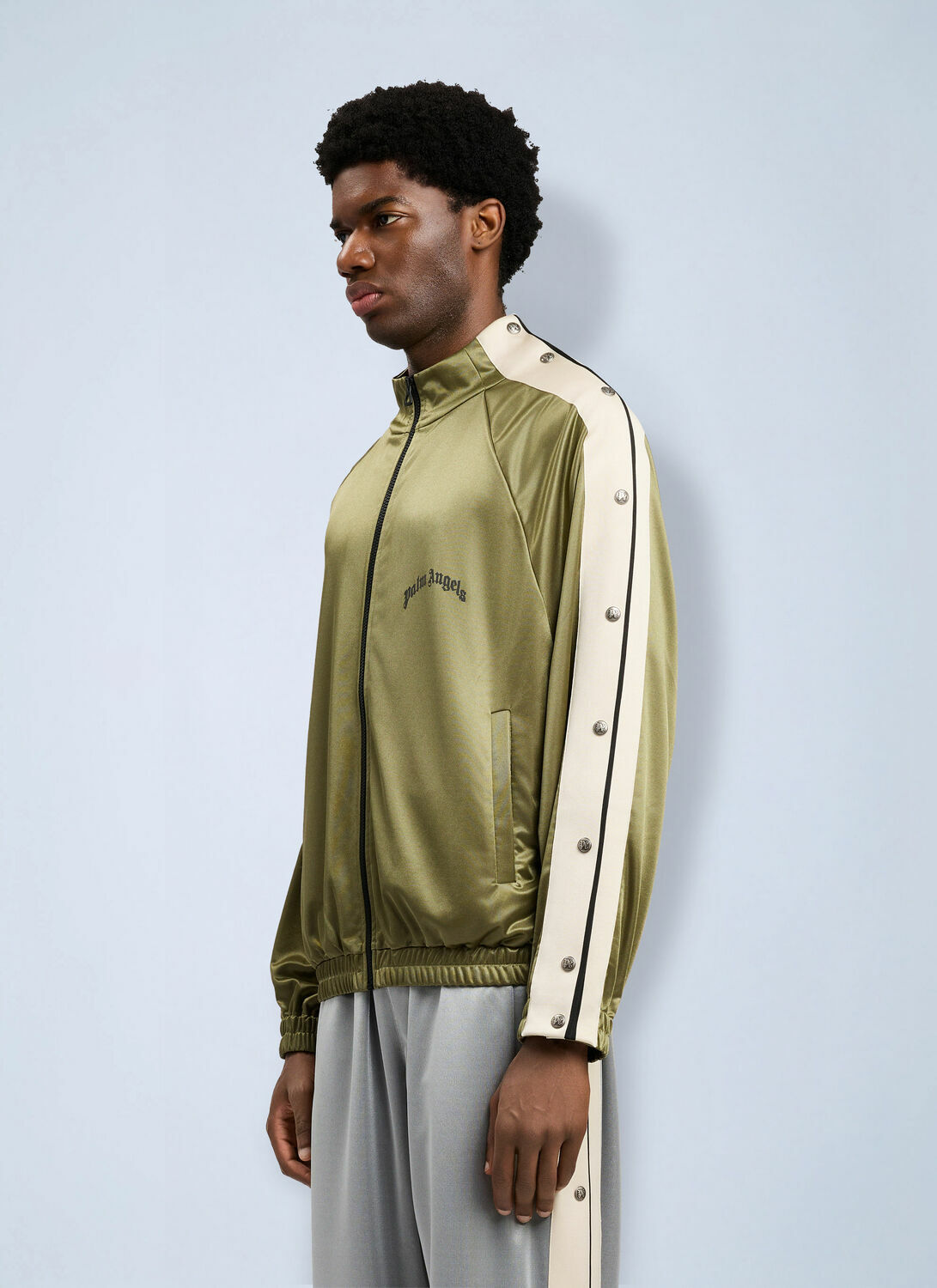 Palm Angels Curved Logo Boxe Track Jacket