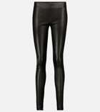 The Row - Moto leather leggings