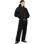 Ksubi Black Sin City Plated Waxed Jacket