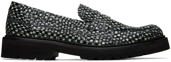 Photo: VINNY’s Black & White Richee Loafers