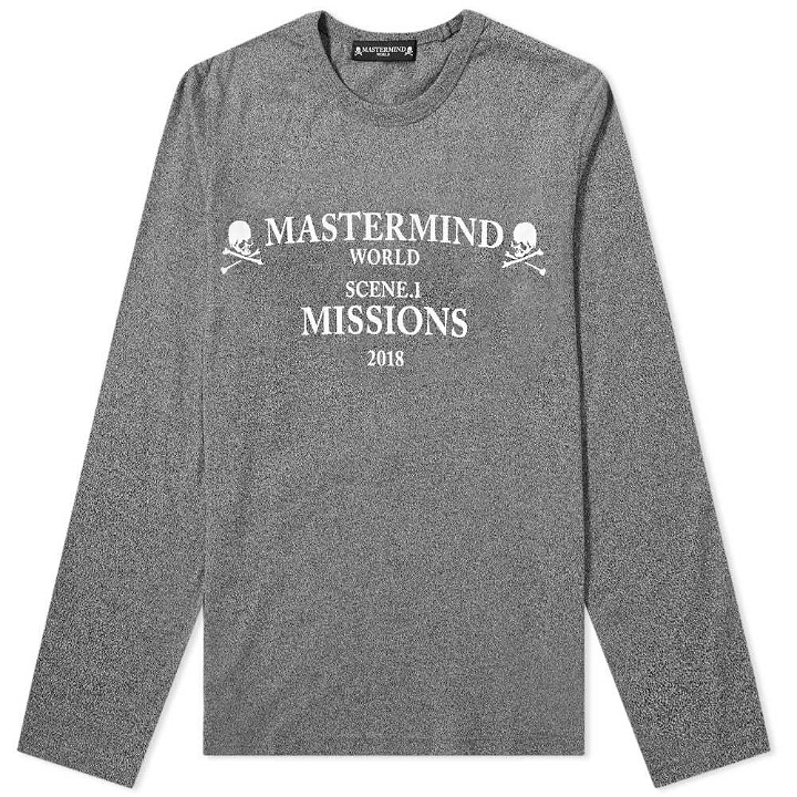 Photo: MASTERMIND WORLD Long Sleeve Missions Logo Tee