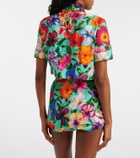 Dolce&Gabbana Floral cotton shorts