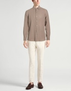 Agnona Mens Shirt Taupe