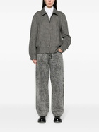 NOAH NY Black Mid-Rise Straight-Leg Jeans