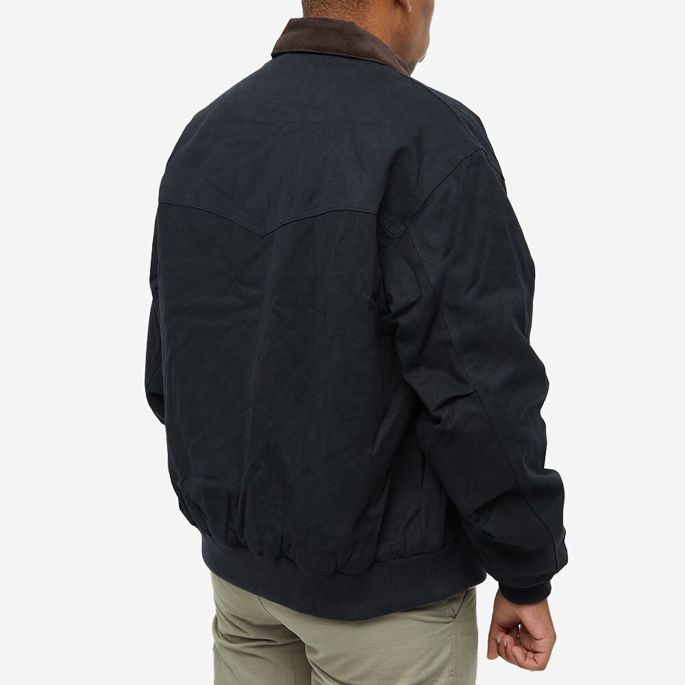 By Parra Men's Worked P Jacket in Navy Blue By Parra