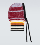 Marni Striped virgin wool ski mask