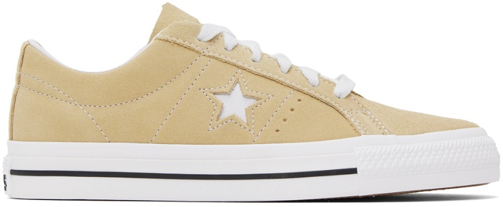 Photo: Converse Beige One Star Pro Sneakers