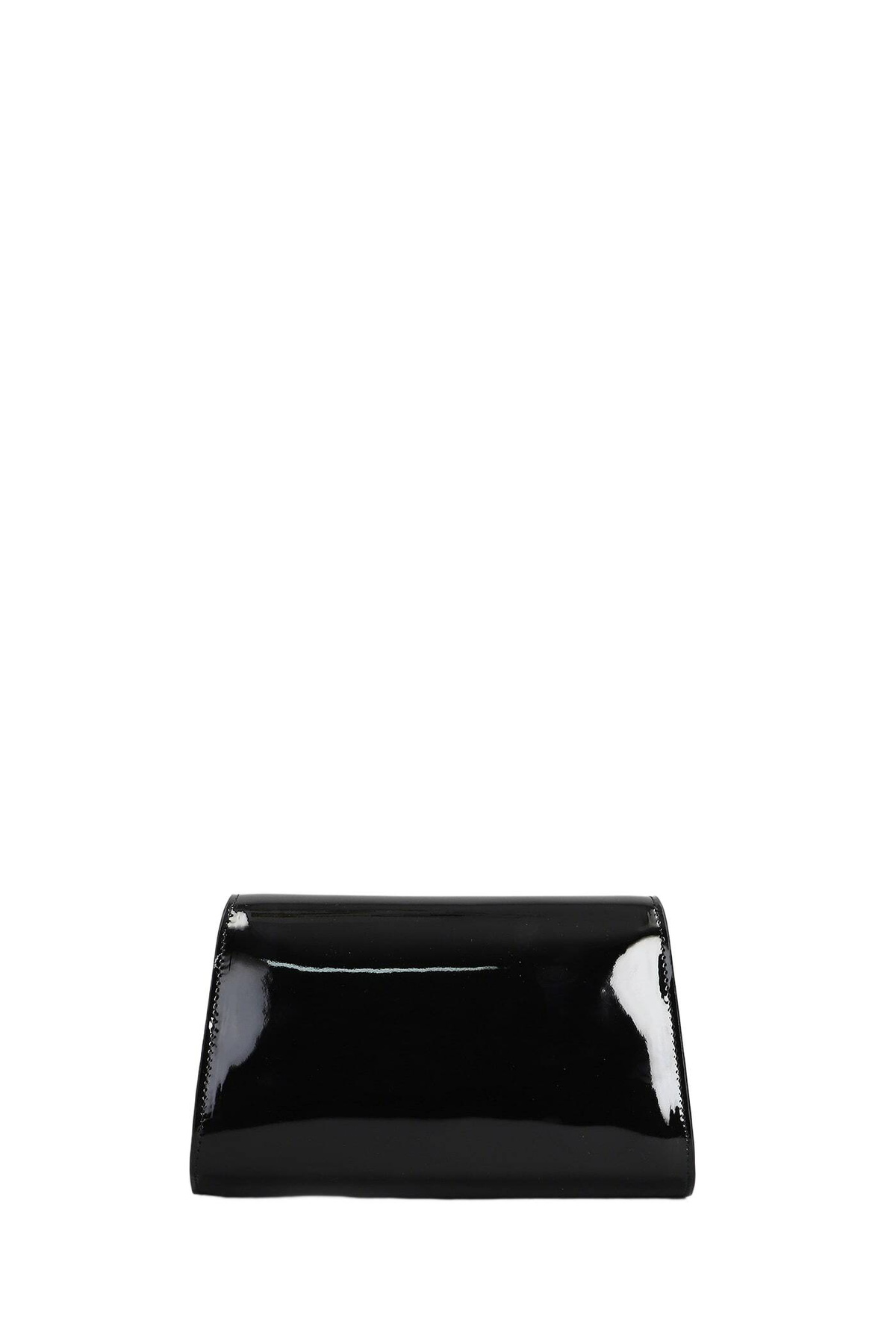 Giuseppe Zanotti Cleopatra Clutch In Black Patent Leather