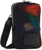 Paul Smith Multicolor Ink Spill Messenger Bag